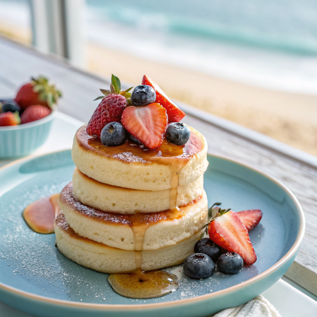 Japanese Style Soufflé Pancakes